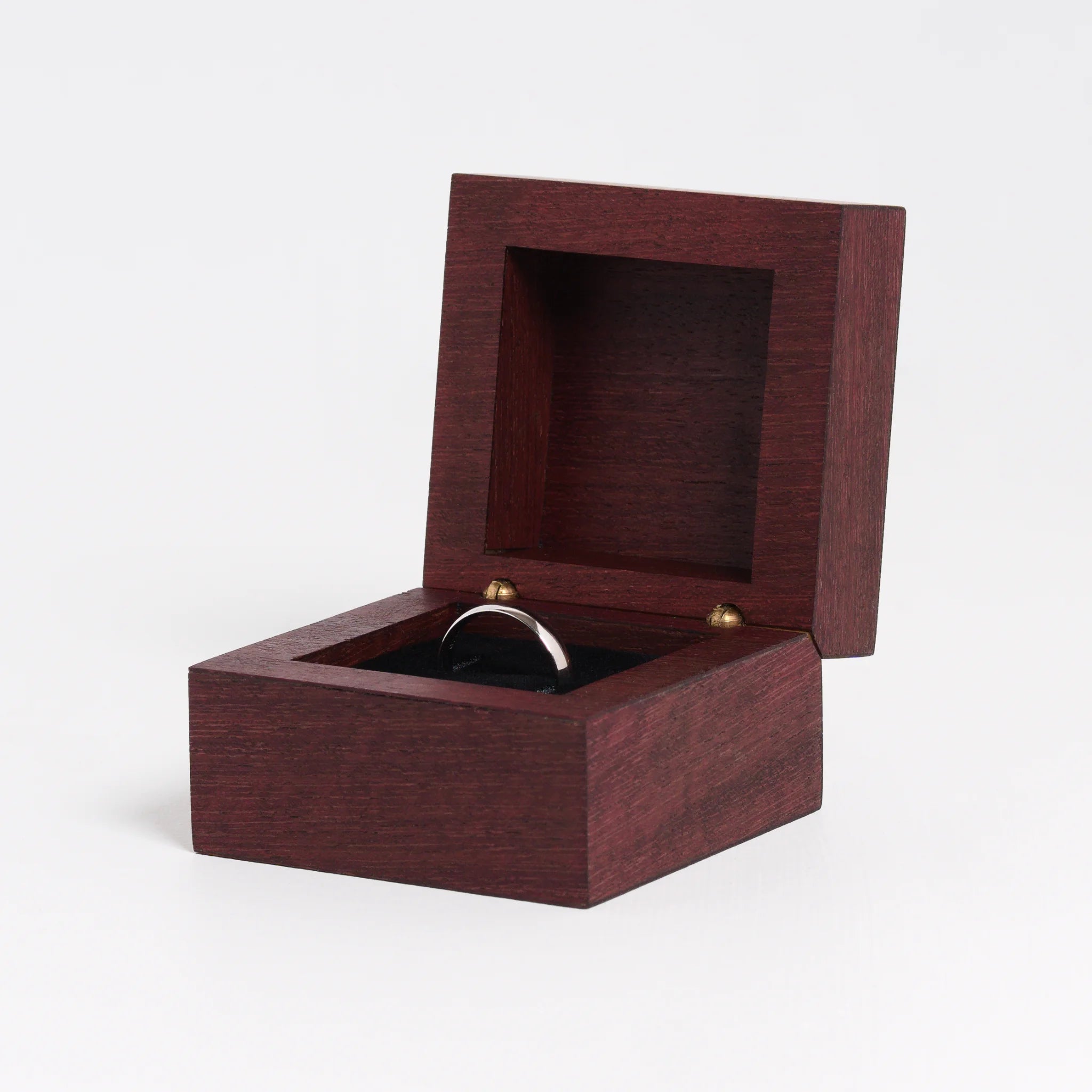 Purpleheart Ring Box (No. 002)