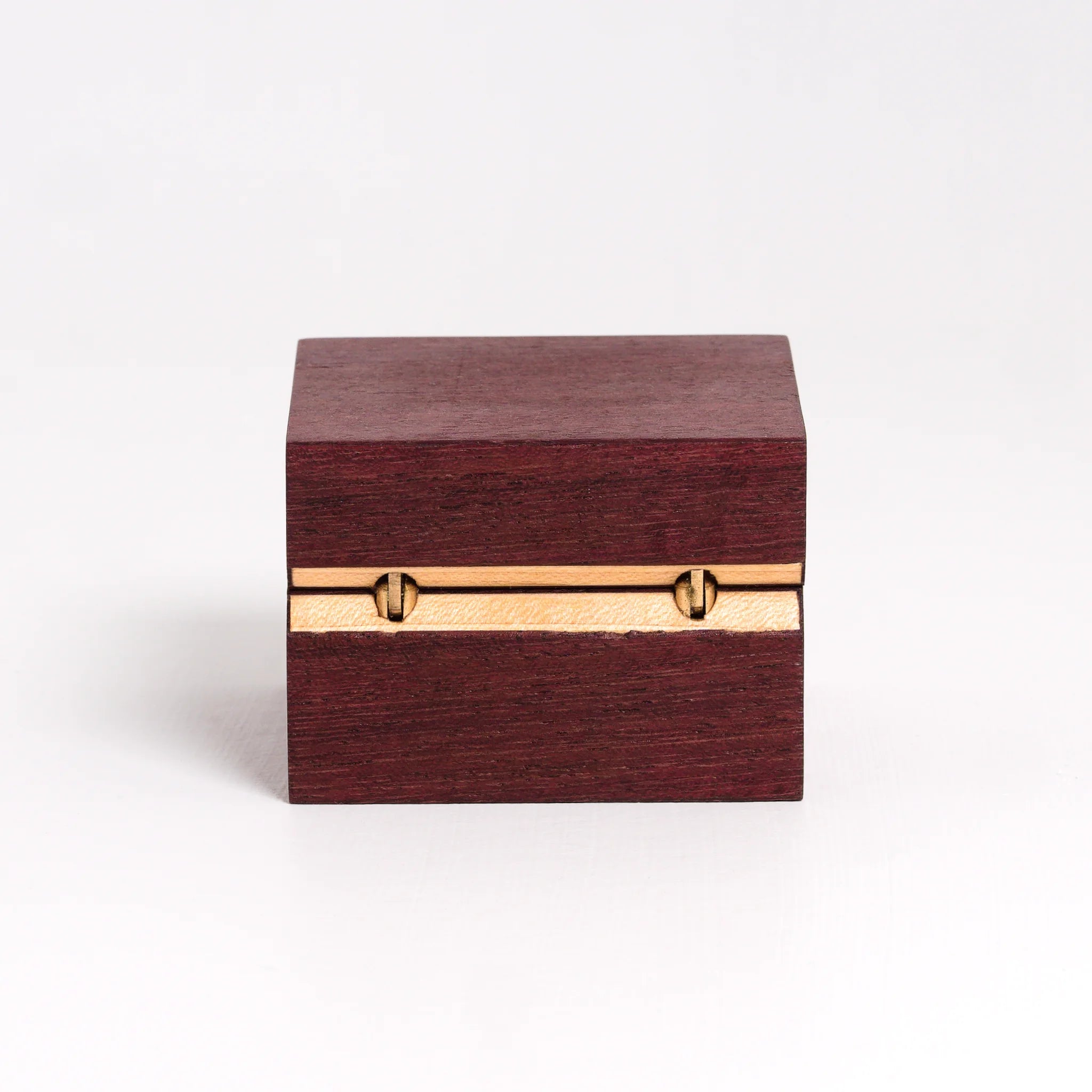 Purpleheart Ring Box (No. 002)