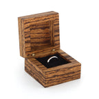 Zebrawood Ring Box (No. 005)