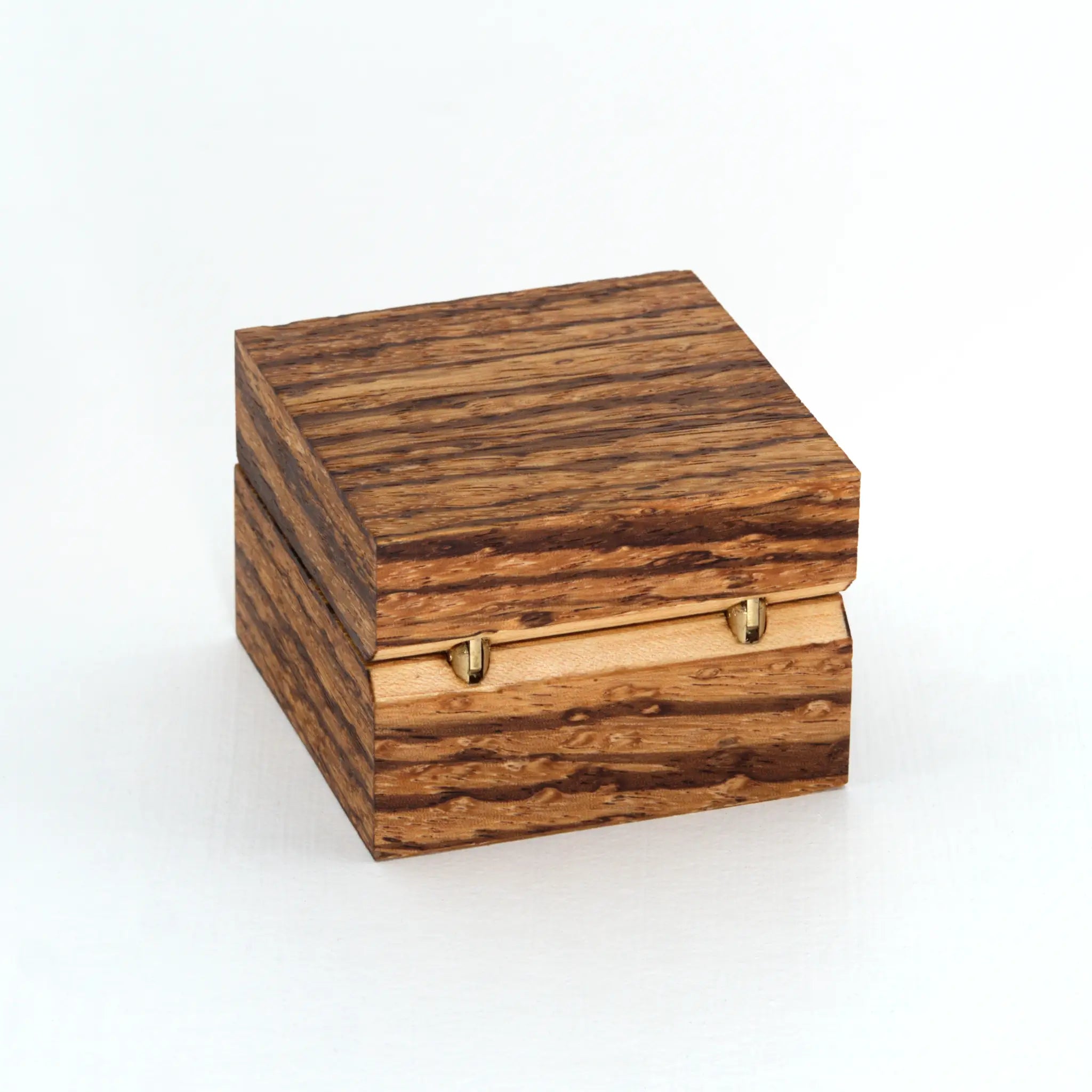 Zebrawood Ring Box (No. 005)