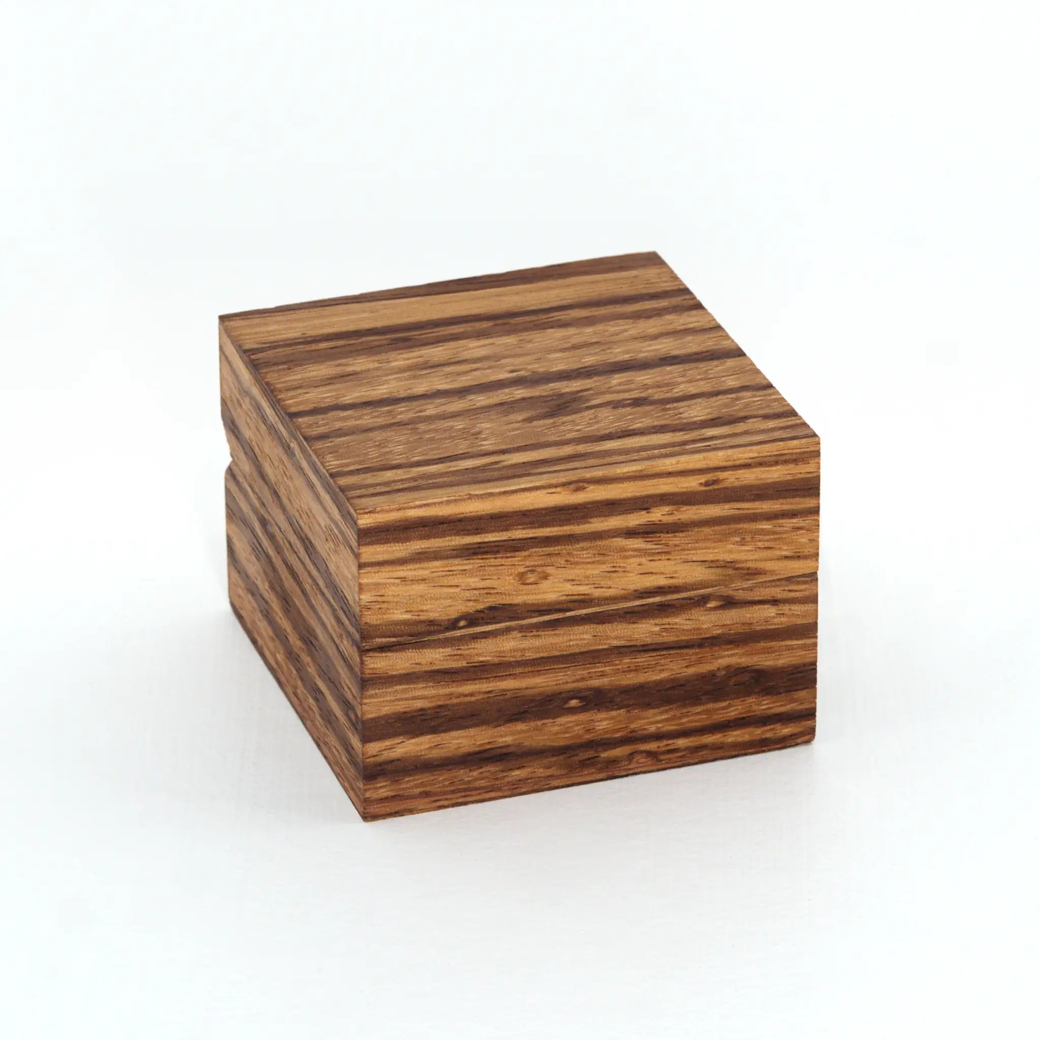 Zebrawood Ring Box (No. 006)