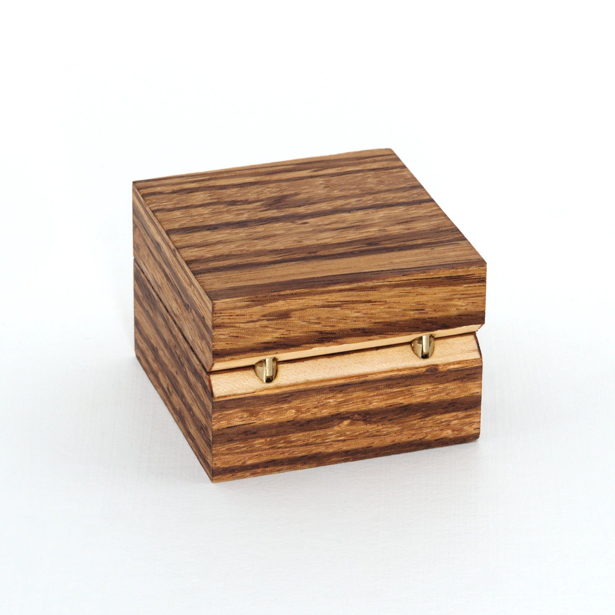 Zebrawood Ring Box (No. 006)