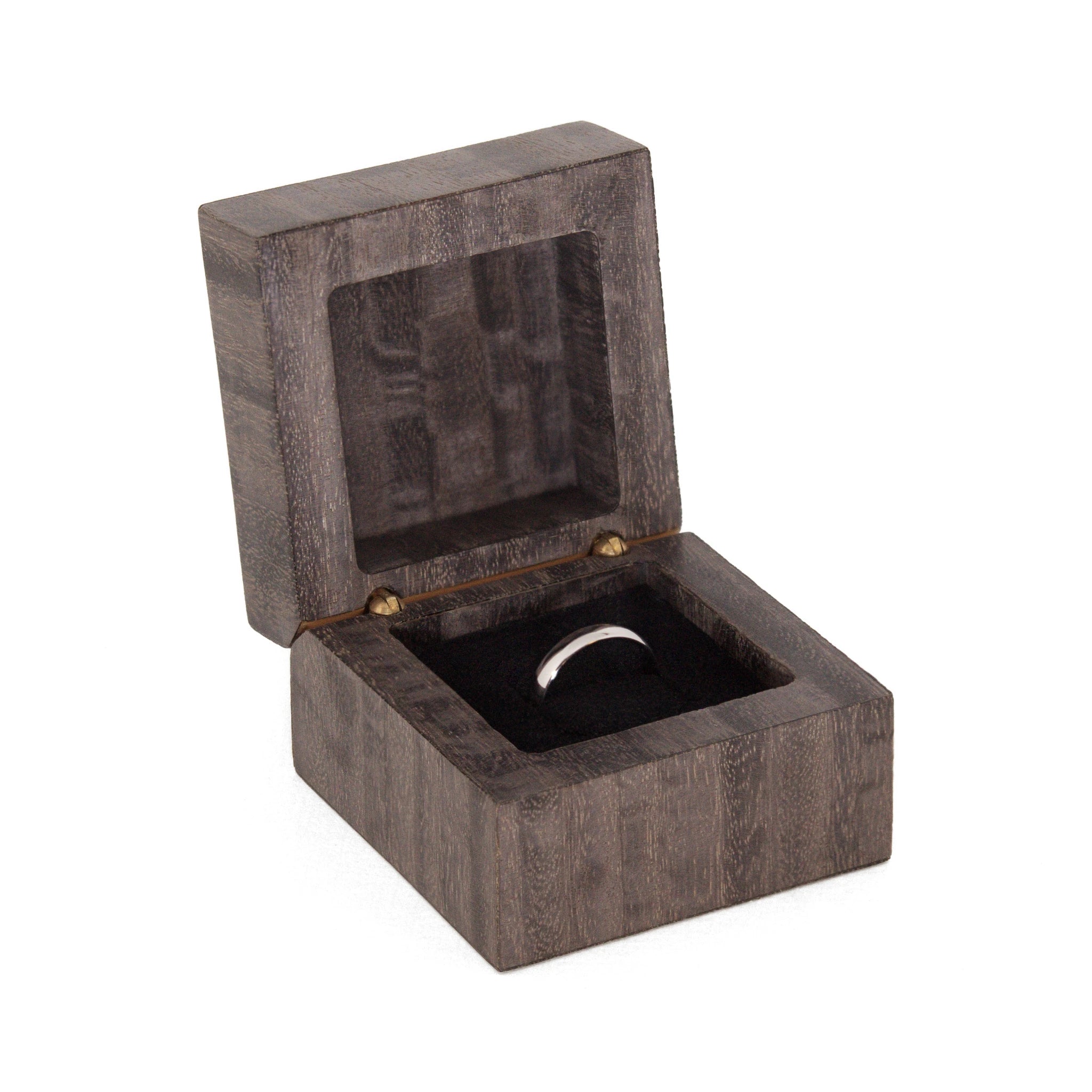 Dyed Eucalyptus Ring Box (No. 008)