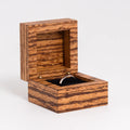 Zebrawood Ring Box (No. 001)